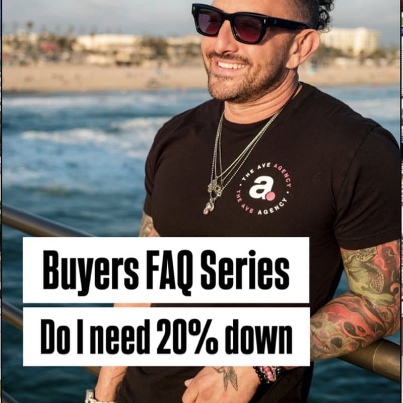 Buyers FAQ Series: Do I need 20% down